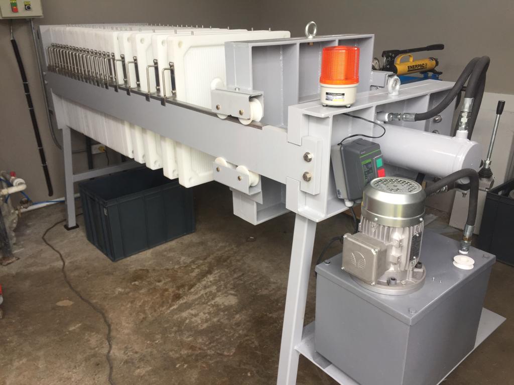 Filtro-prensa, 200L torta seca, planta productos químicos para construcción/PTARI-PTARD 